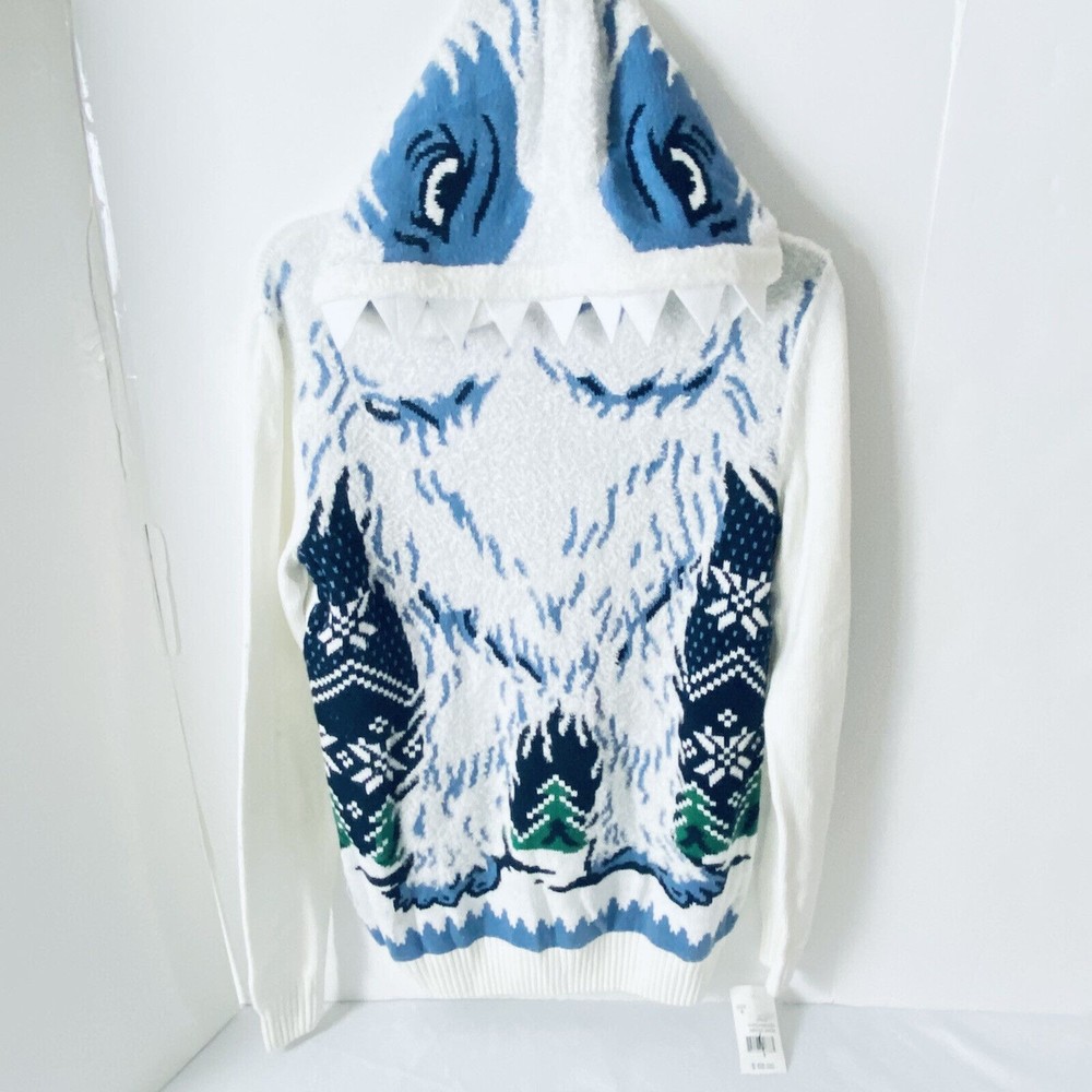 Ugly Christmas Sweater Brand Hoodie Sweater Abominable Snowman Yeti Medium